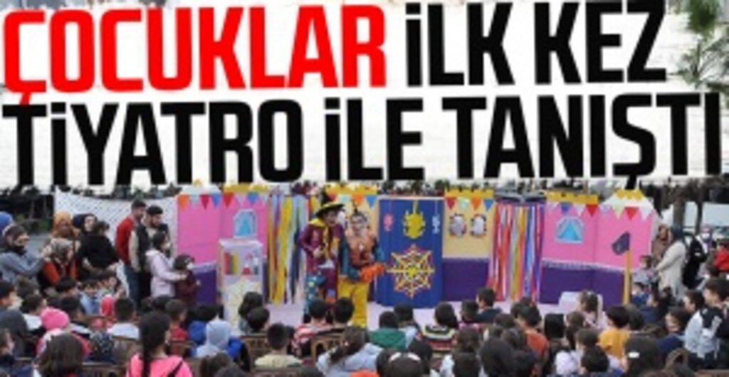 Salıpazarı'nda Çocuklar Tiyatro ile Tanıştı