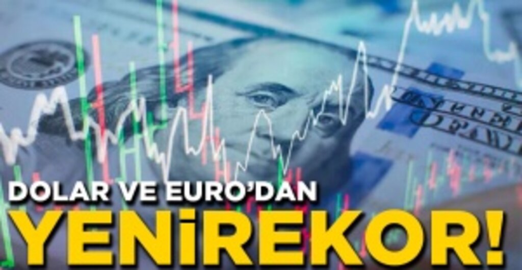 Dolar ve Euro güne rekorla başladı! Dolar 14, Euro 16 TL'yi aştı