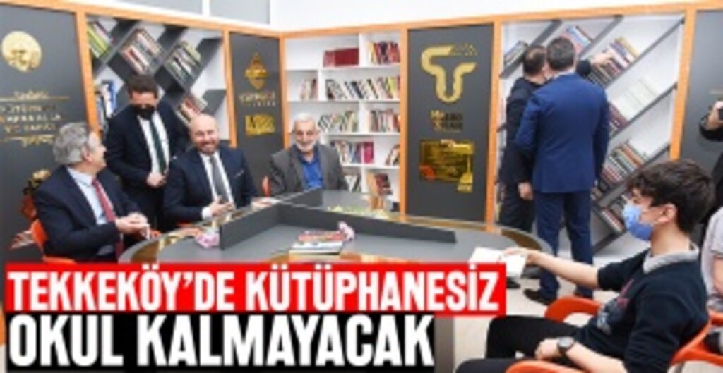 Tekkeköy’de Her Okula Bir Kütüphane: Yeni Kütüphaneler Öğrencilerle Buluştu