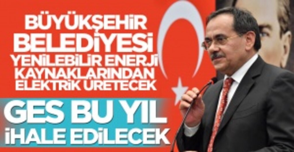 Samsun Büyükşehir Belediyesi, 45 Megavat Kapasiteli Güneş Enerjisi Santrali Kuruyor