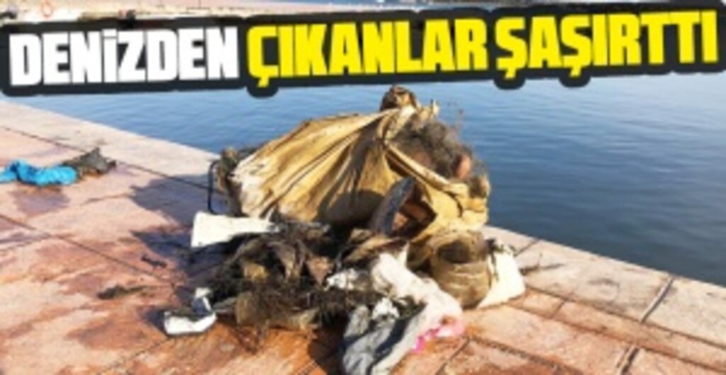 Samsun Sahillerinde Dev Temizlik: Denizden Traktör Dolusu Atık Çıkarıldı