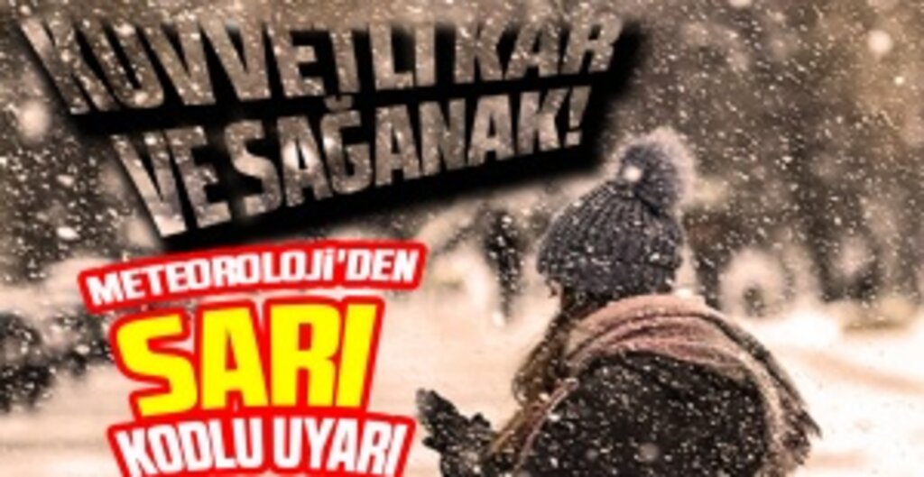 Meteoroloji'den Yeni Hava Durumu Uyarısı: Sağanak ve Kar Geliyor! 49 İle Sarı Kodlu Alarm