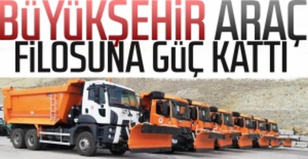 SBB, 45 Yeni Kar Bıçaklı Damperli Kamyon Alarak Araç Filosunu Güçlendirdi