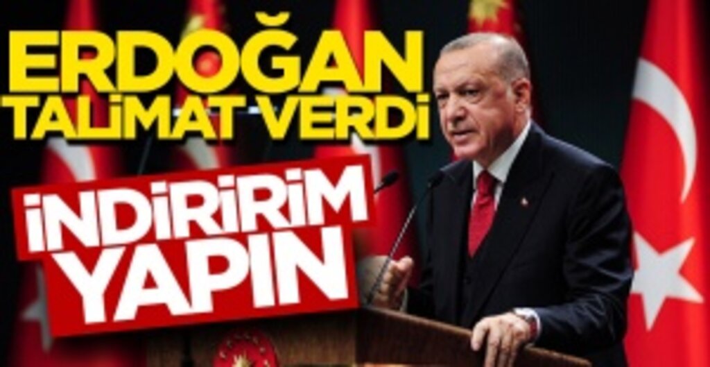 Cumhurbaşkanı Erdoğan’dan Su Faturası Talimatı: En Az KDV İndirimi Kadar İndirim Yapın