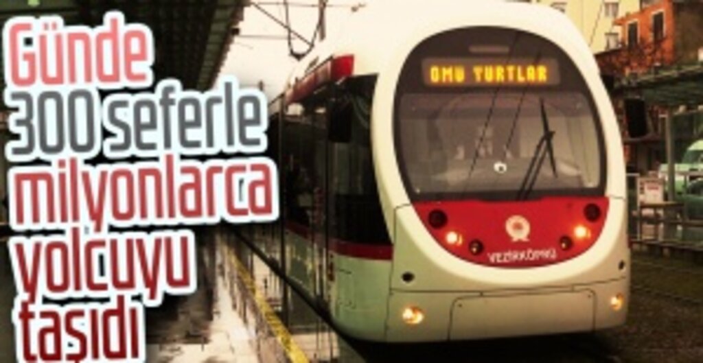 SAMULAŞ 2021'de 14,8 Milyon Yolcuya Hizmet Verdi