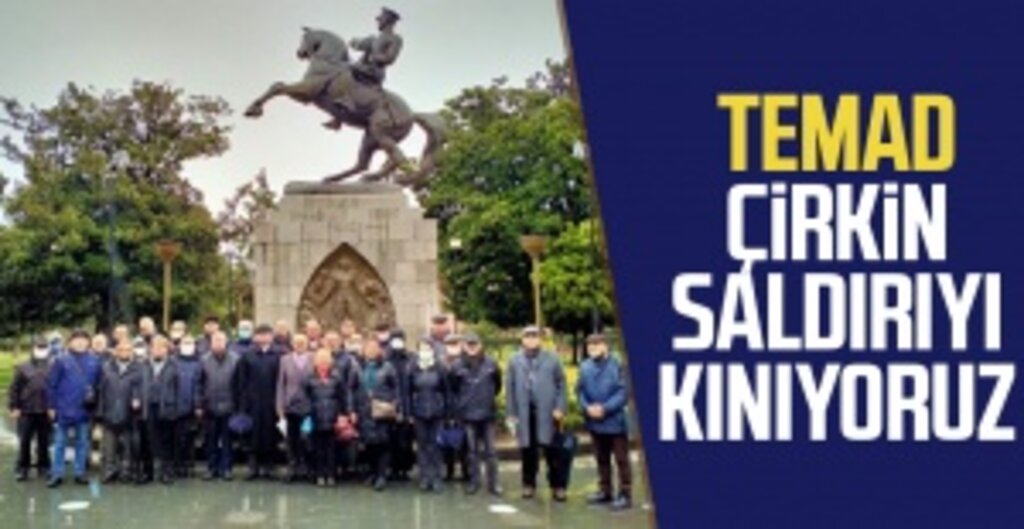 TEMAD Samsun Şubesi’nden Atatürk Anıtı'na Yapılan Saldırıya Sert Tepki