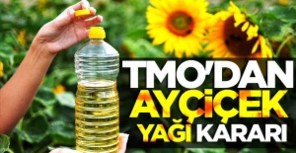TMO’dan 6 Bin Ton Ham Ayçiçek Yağı İthalatı