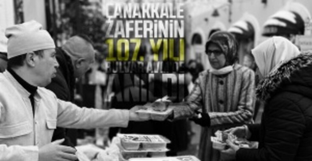 Başkan Demirtaş, Bulvar AVM'de Çanakkale Menüsü Dağıttı
