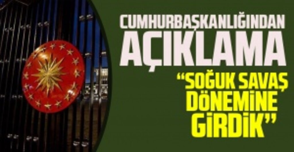 Cumhurbaşkanlığı Sözcüsü İbrahim Kalın: Yeni Bir Soğuk Savaş Dönemine Girildi