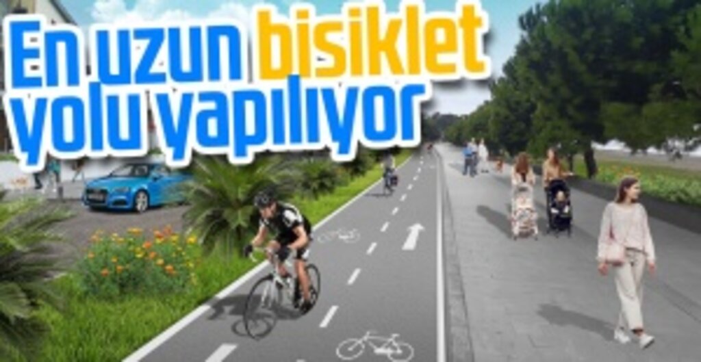 Başkan Mustafa Demir, Adnan Menderes Bulvarı’ndaki Bisiklet Yolu Çalışmalarını İnceledi