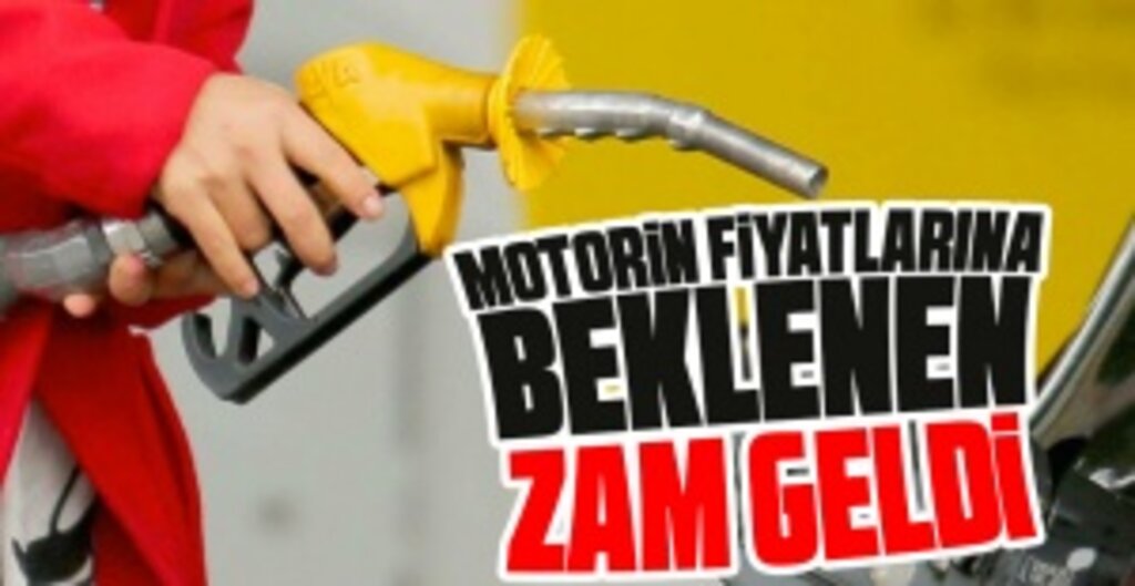 Motorine 1,79 TL Zam Geldi: Fiyatlar Yeniden Yükseldi