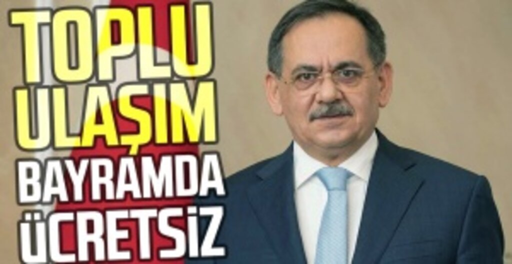 Samsun’da Bayramda Toplu Taşıma Ücretsiz Olacak