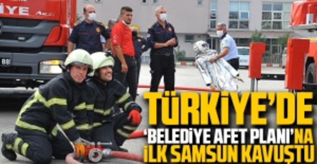 Samsun Büyükşehir Belediyesi, Türkiye’nin İlk “Belediye Afet Planı”nı Hazırladı