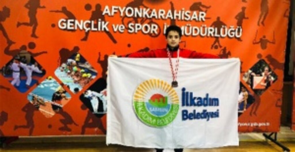 İlkadım Belediyesi GSK Güreşçisi Abdullah Üren, Türkiye Üçüncüsü Oldu