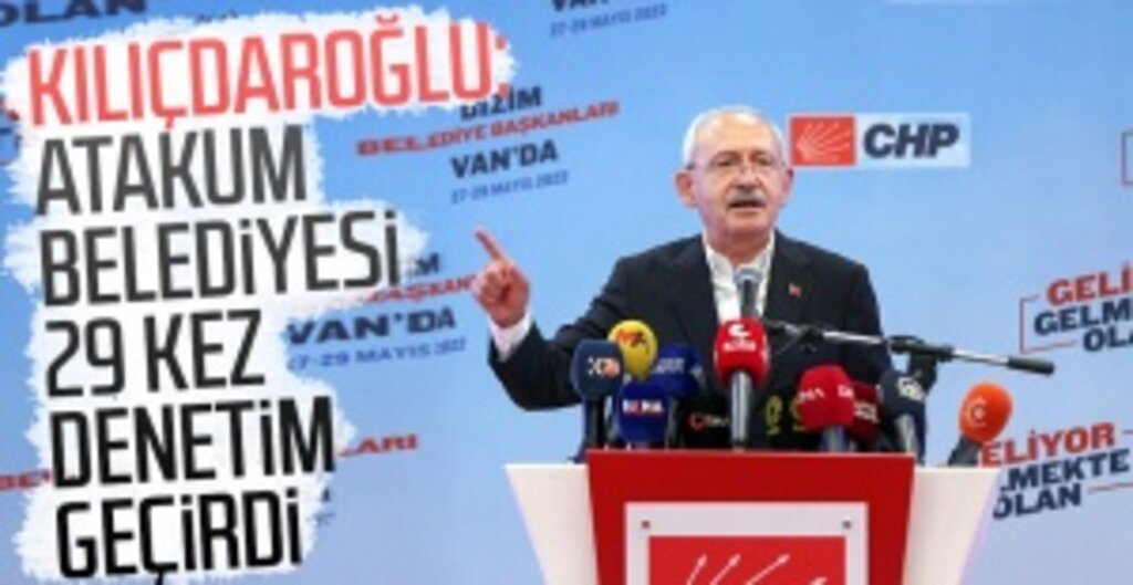 Kılıçdaroğlu’ndan Denetim Tepkisi: Atakum Belediyesi 29 Kez Denetlendi, Her Şeyimiz Açık