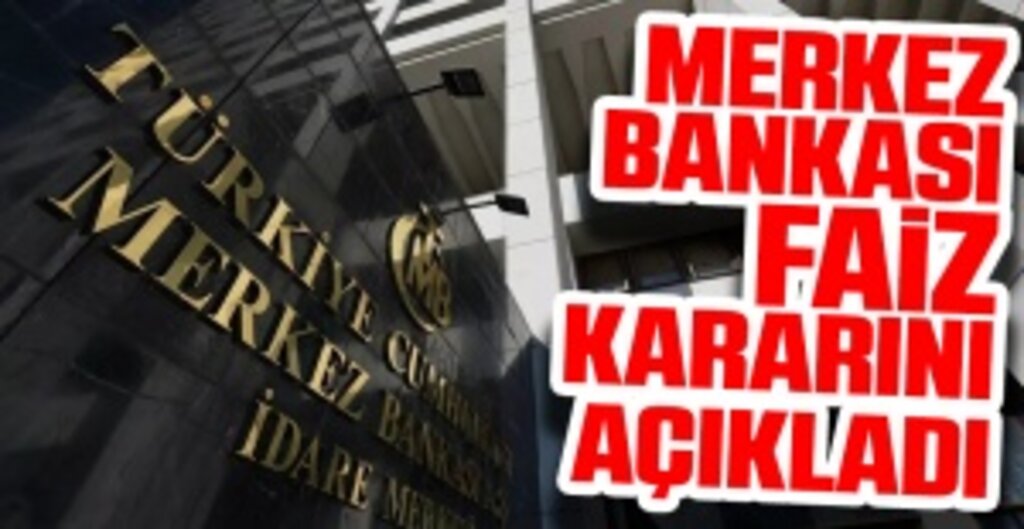 TCMB'den Beklenen Faiz Kararı Geldi: Haziran Ayında da Faizler Sabit Kaldı