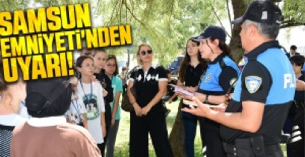 Samsun'da “Akran Gönülleri Projesi” Etkinliğinde Polislerden Bilgilendirme