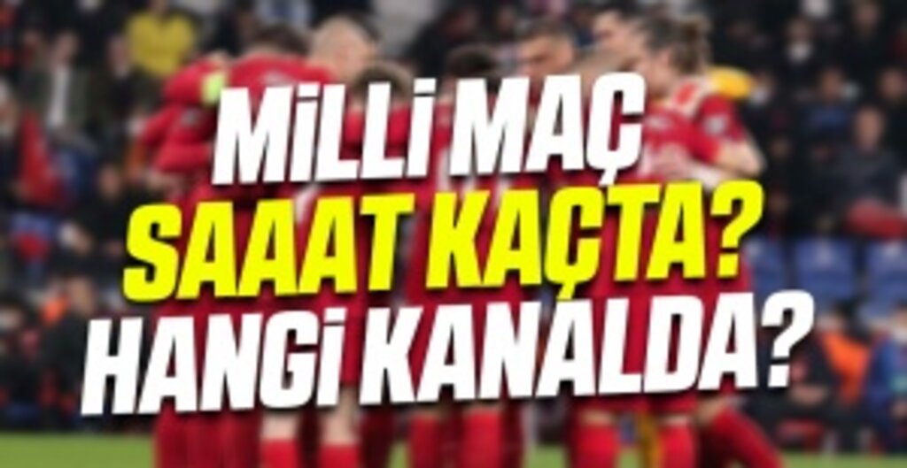 A Milli Takım Sahaya Çıkıyor: Türkiye - Faroe Adaları Maçı Bu Akşam!