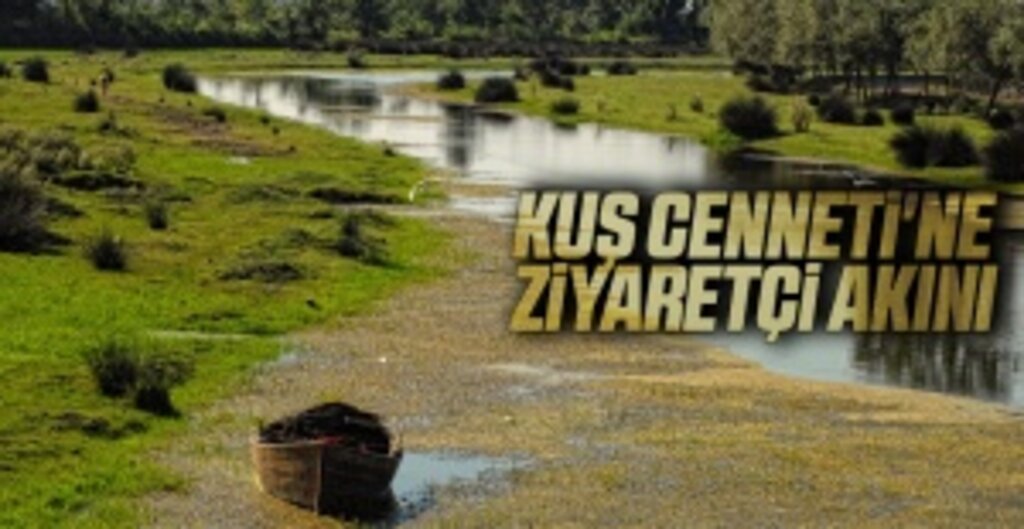 Kuş Cenneti'ne ziyaretçi akını