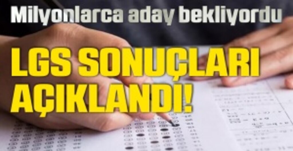 LGS Yerleştirme Sonuçları Açıklandı! MEB Giriş Ekranı ve Nakil Tarihleri