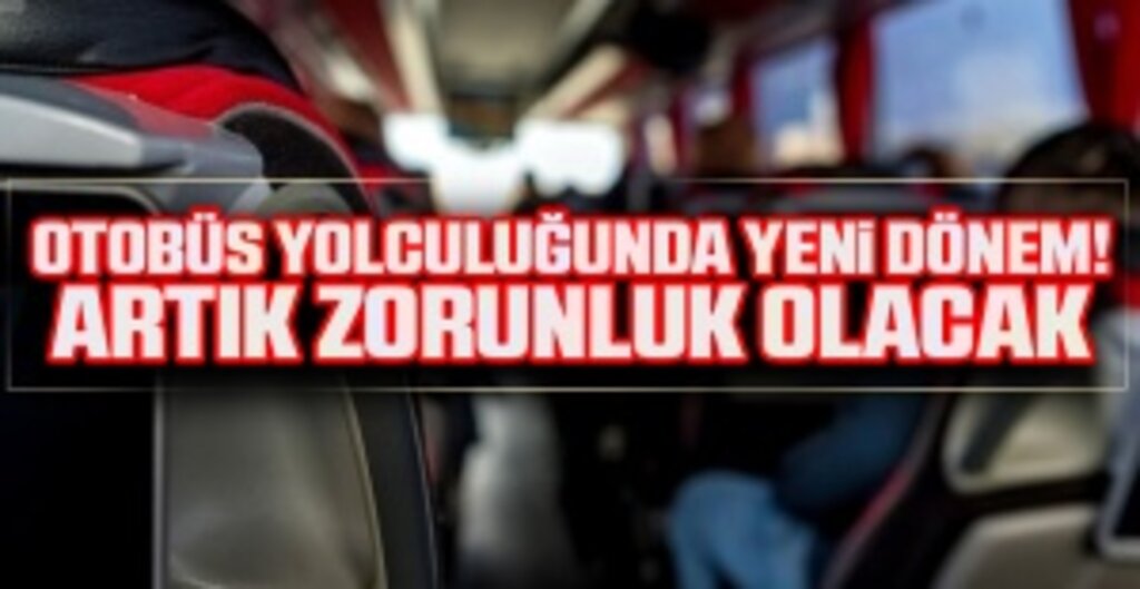 Otobüs Yolculuklarında Yeni Dönem: Uçak Modeli Emniyet Kemer Zorunluluğu Geliyor