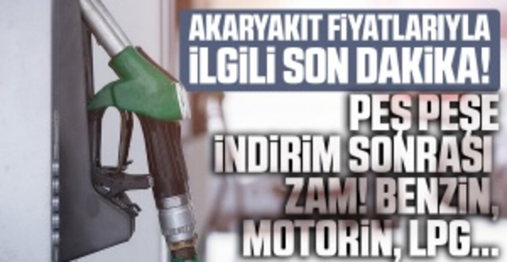 Akaryakıtta Yeni Gelişme: İndirimlerin Ardından Otogaza Zam Geldi!