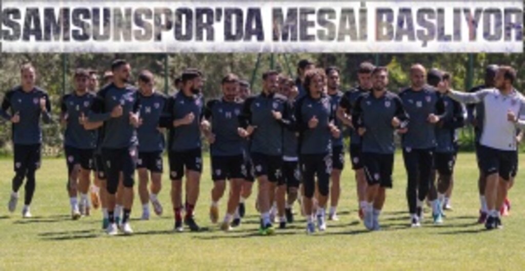 Samsunspor, Altay Maçının Hazırlıklarına Başlıyor