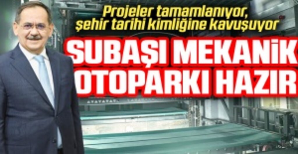 Samsun’da Otopark Sorununa Yüksek Teknolojili Çözüm: Subaşı Meydanı Mekanik Otoparkı Hizmete Giriyor