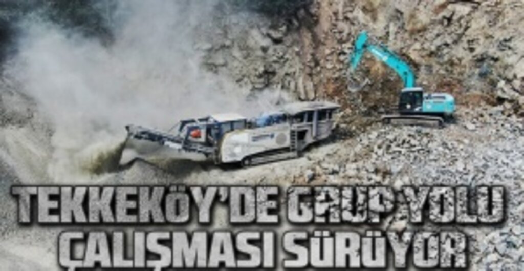 Samsun Büyükşehir'den Tekkeköy'e Yol Atağı: 4 Mahalleye 24 Kilometrelik Konforlu Ulaşım