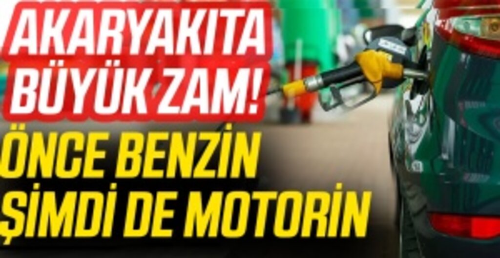 Motorin Fiyatlarına Bir Zam Daha Geliyor: 15 Ağustos’ta Yeni Tarife Yolda