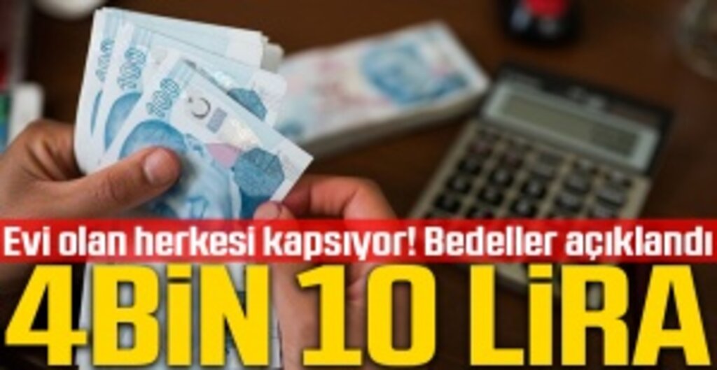 Evi olan milyonları ilgilendiriyor! Emlak Vergisi'ne esas olacak maliyet bedelleri açıklandı!