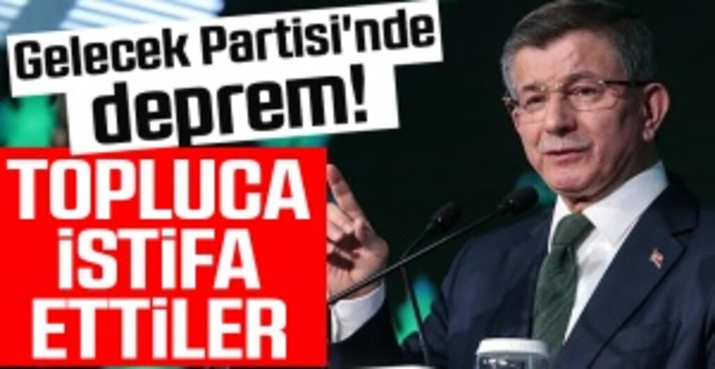 Gelecek Partisi Batman Merkez İlçe Başkanı ve Yönetim Kurulu İstifa Etti