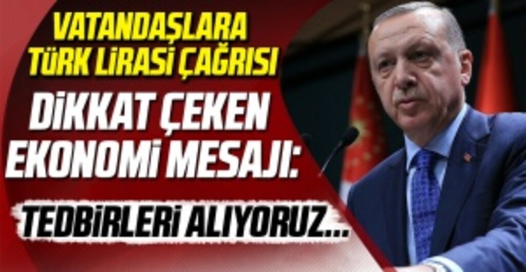 Cumhurbaşkanı Erdoğan Kabine Toplantısı Sonrası Kritik Ekonomi ve Mısır Üreticilerine Müjdeyi Açıkladı