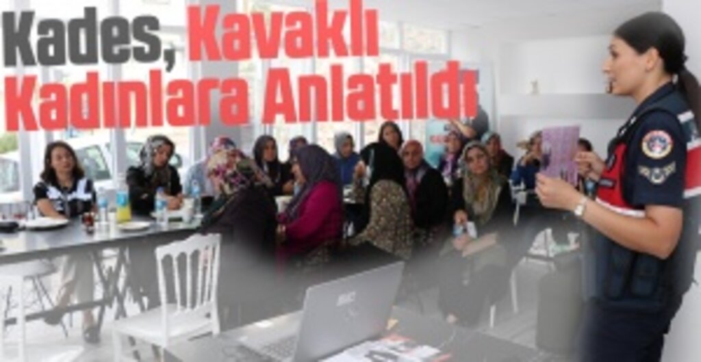 Kavak’ta Kadınlara KADES ve UYUMA Uygulamaları Eğitimi Verildi