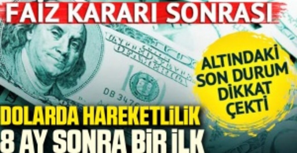Merkez Bankası’ndan Sürpriz Faiz Kararı: Dolar Rekora Koştu, Altın Yükselişte!