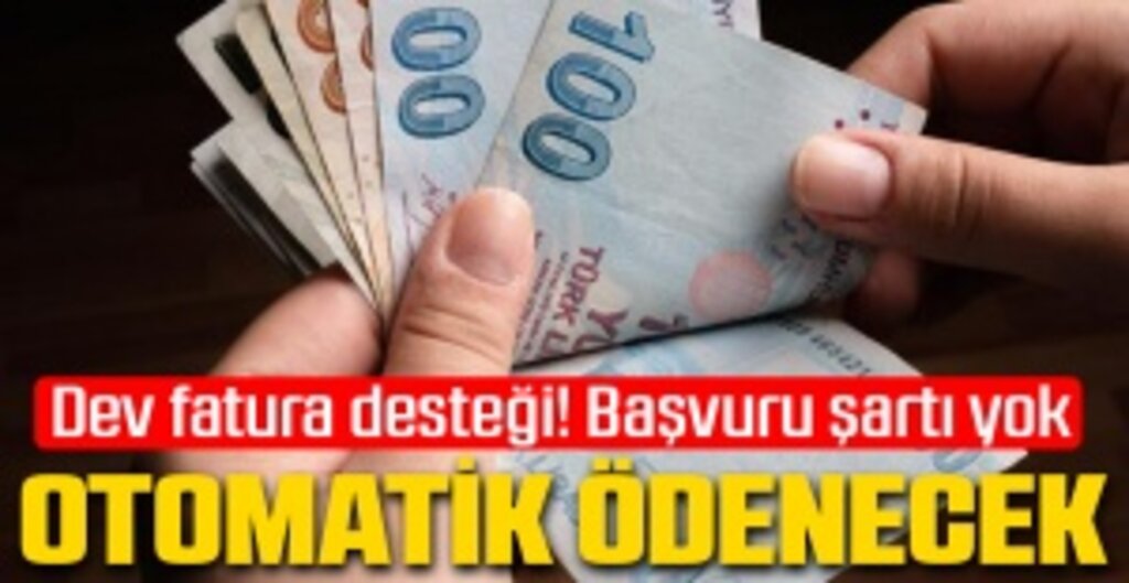 Milyonlar yararlanacak! Başvuru şartı yok. Devletten 2 bin 500 liralık destek!