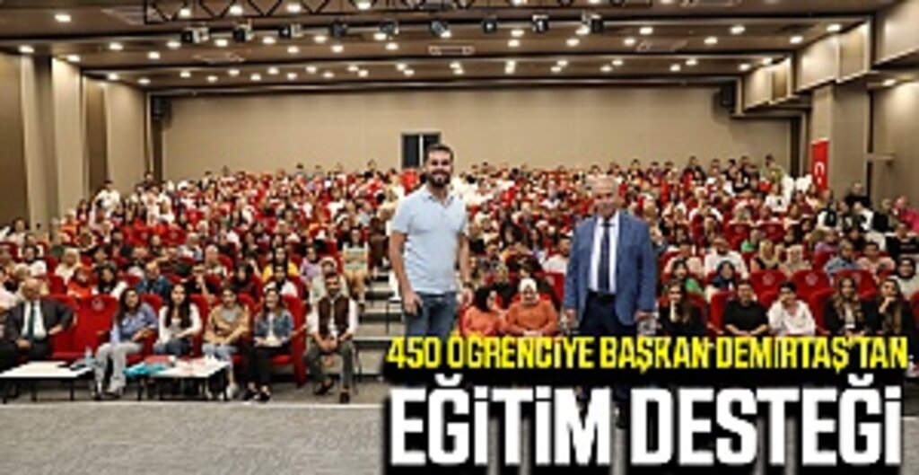 450 Öğrenciye Başkan Demirtaş’tan Eğitim Desteği