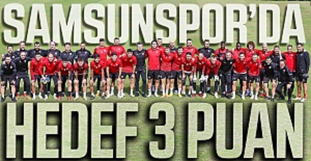 Samsunspor'da Bandırmaspor hazırlıkları Tam Gaz Devam Ediyor! Hedef 3 Puan