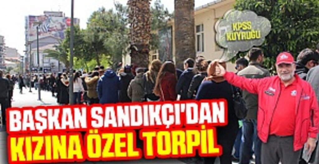 Başkan Sandıkçı'dan Kızına Özel Torpil