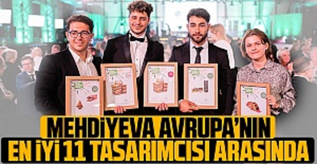 Endüstriyel Tasarım Bölümü Öğrencisi Mehdiyeva Avrupa’nın En İyi 11 Tasarımcısı Arasında