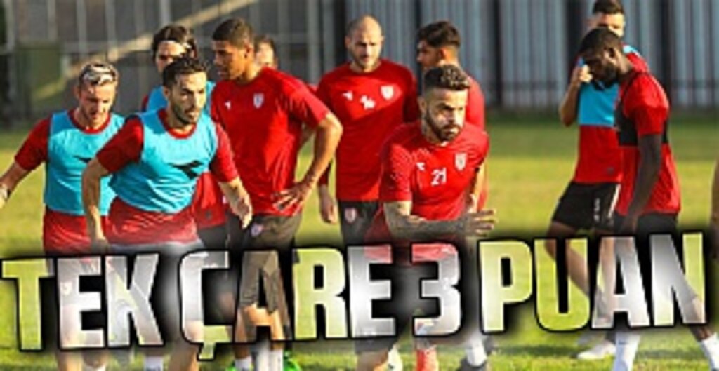 Samsunspor'da Tek Çare 3 Puan