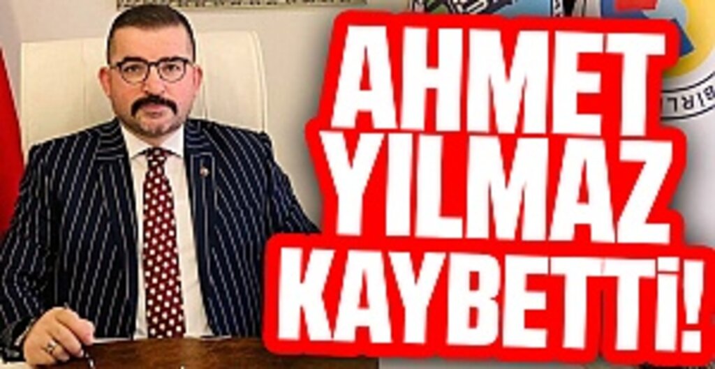 Ahmet Yılmaz kaybetti!