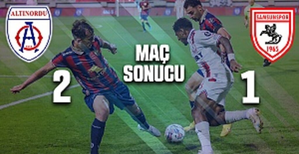Altınordu - Samsunspor Maç Sonucu: 2-1