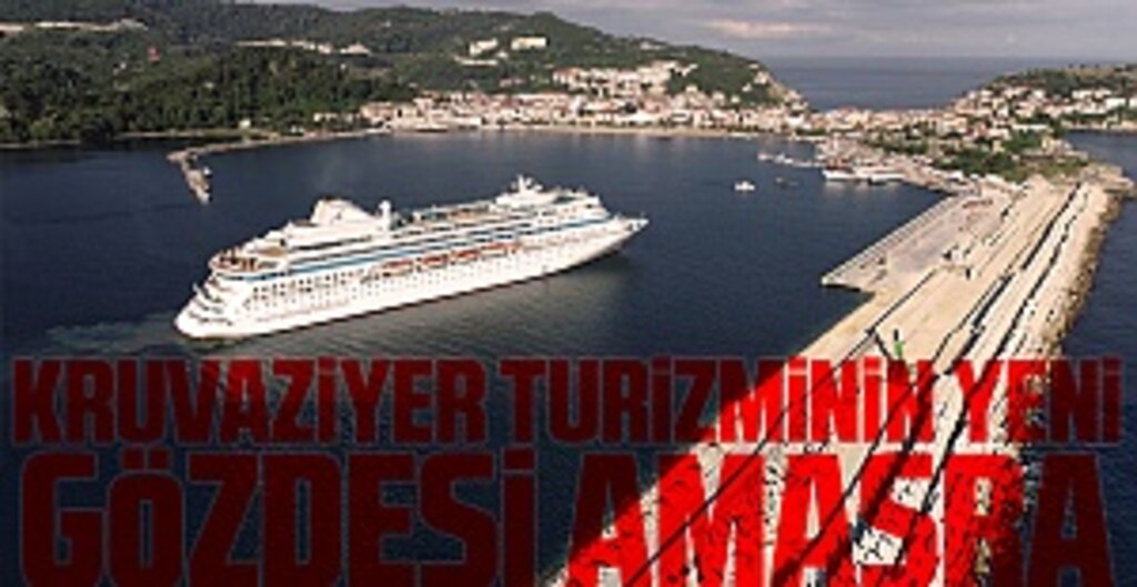 Amasra 4. Kruvaziyer Gemisini Ağırlıyor