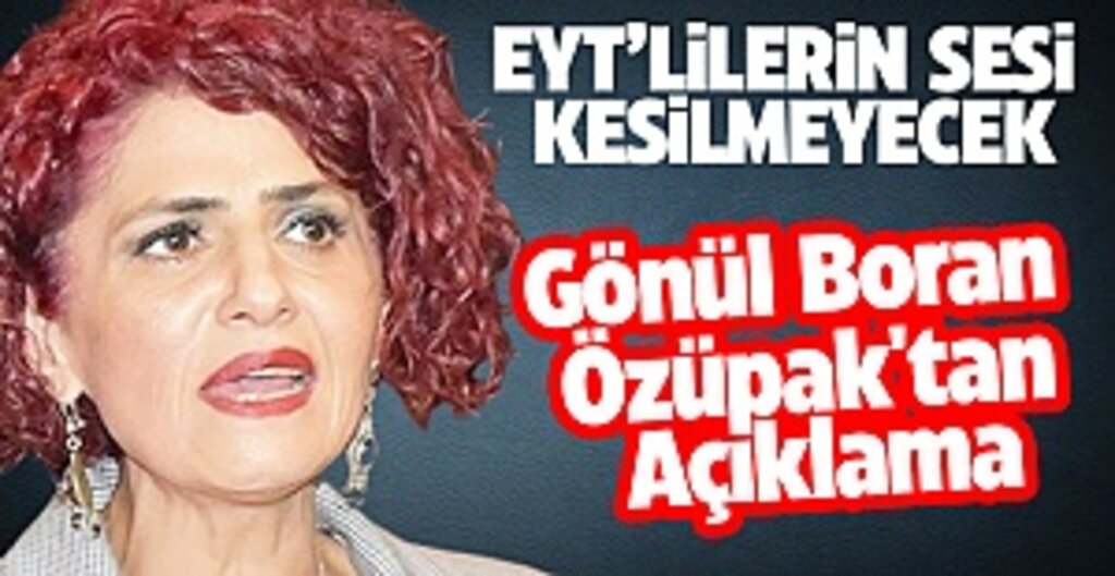 Federasyonu Genel Başkanı Gönül Boran Özüpak'tan Açıklama