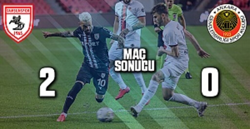 Samsunspor - Gençlerbirliği maç sonucu: 2-0