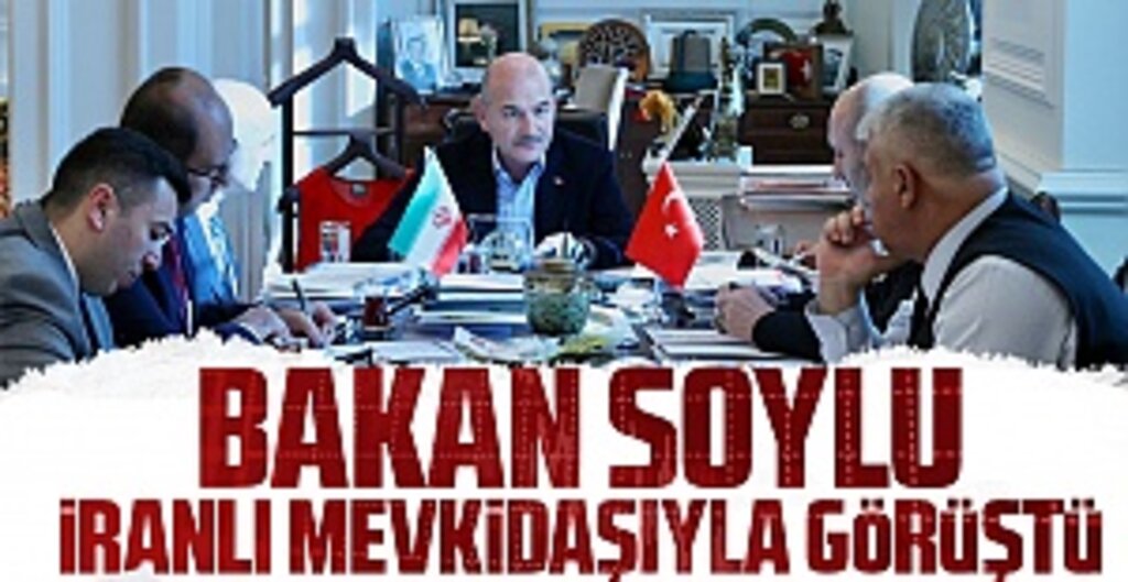 Bakan Soylu İranlı mevkidaşıyla görüştü