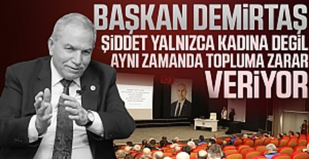 Başkan Demirtaş Şiddet Yalnızca Kadına Değil Aynı Zamanda Topluma Zarar Veriyor