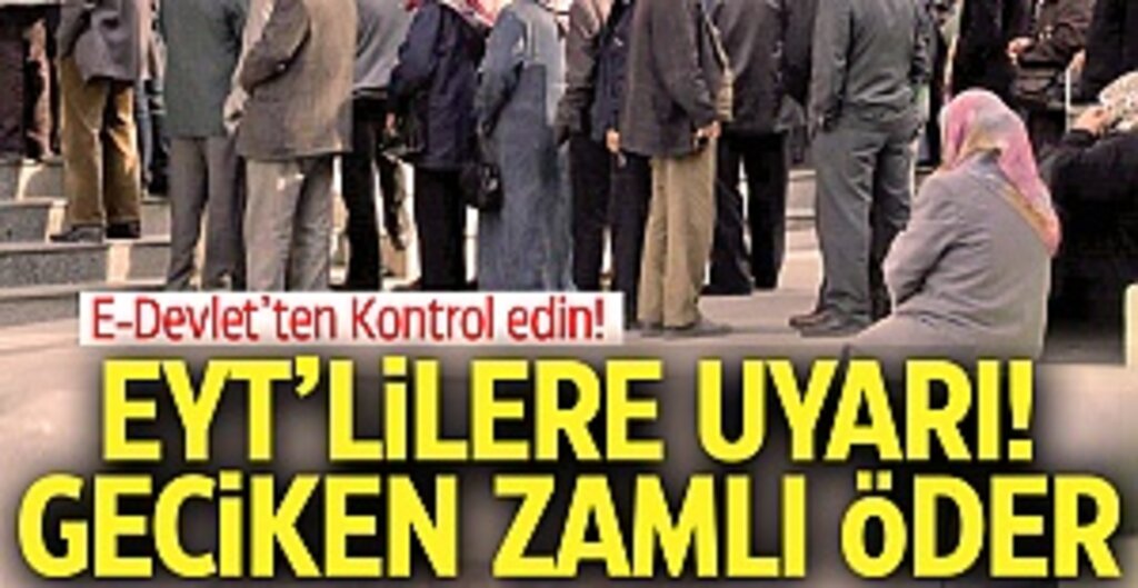 EYT'de 'prim günü' ve 'zamlı borçlanma' uyarısı