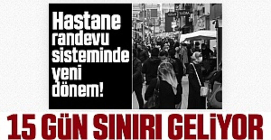Hastane randevu sisteminde yeni dönem!